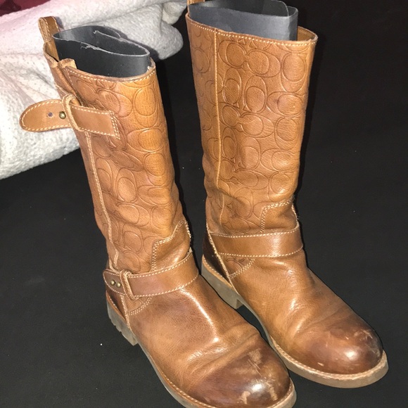 coach boots - Picture 2 of 3